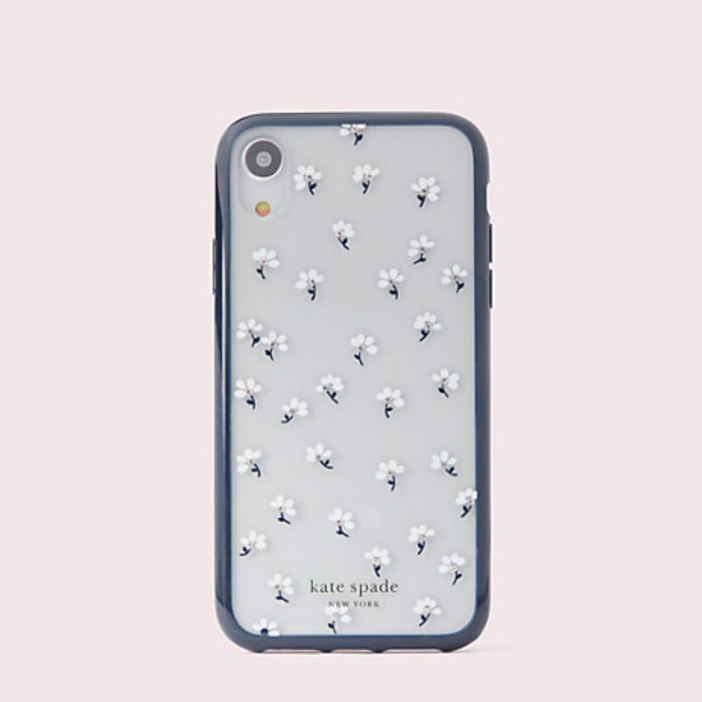 NIB KATE SPADE *RARE* Jewel Daisy iPhone case XS/X
